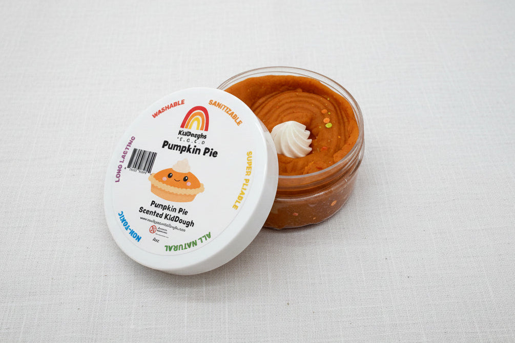 Pumpkin Pie Scented Sensory Dough