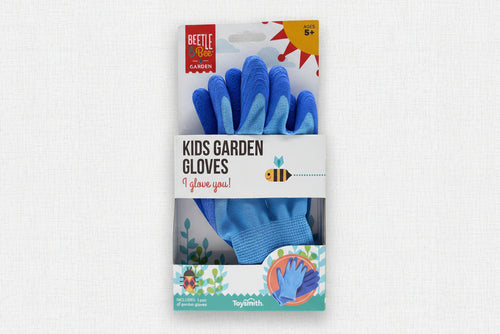 Load image 1 in gallery view. Packaged kids garden gloves 