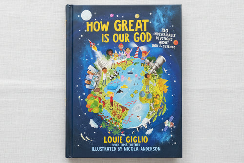 Load image 1 in gallery view. Book titled 'How Great is Our God' by Louie Giglio
