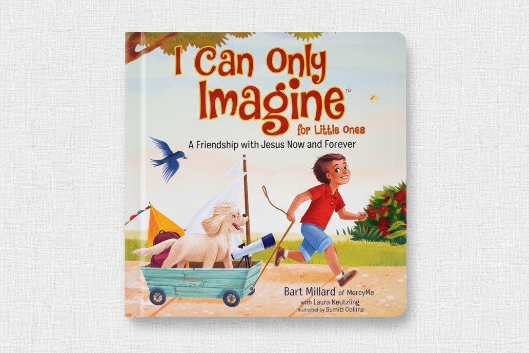 Children's book cover titled 'I Can Only Imagine' 